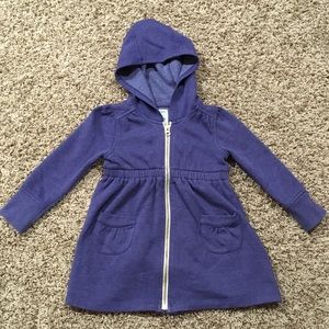 Toddlers girls hoodie jacket
